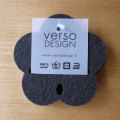 Verso Design/Kukka/コースター/ダークグレー
