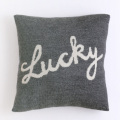 LUCKYBOYSUNDAY/ラッキーボーイサンデー/クッションカバー(50cm)/Lucky(グレー)