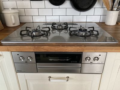 新しくなったコンロ