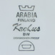 【アンティーク】Arabia/アラビア/Krokus/クロッカス/モノトーン/サービングプレート（30cm）