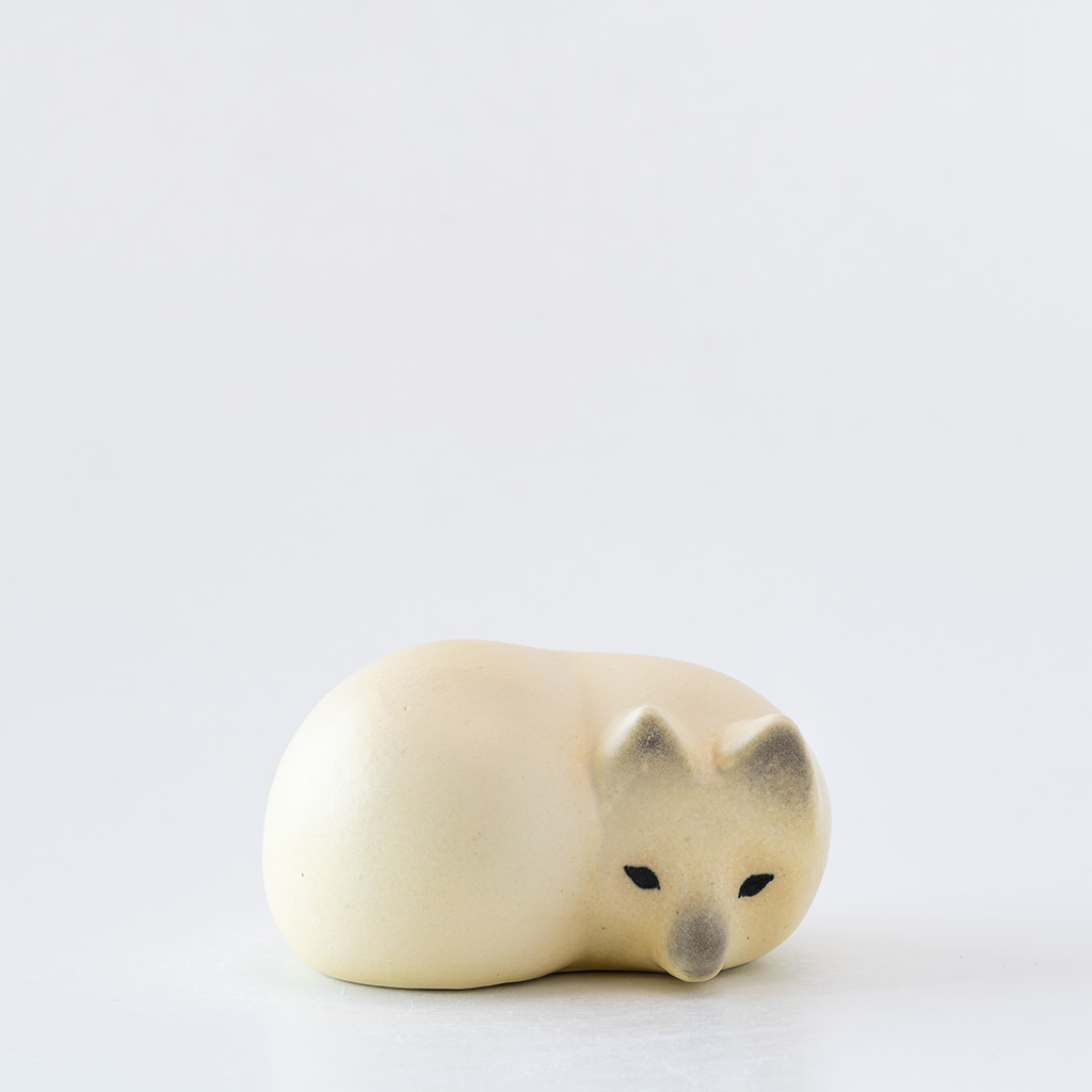 個別販売】Lisa Larson リサ・ラーソン｜FOX WHITE 白キツネ S