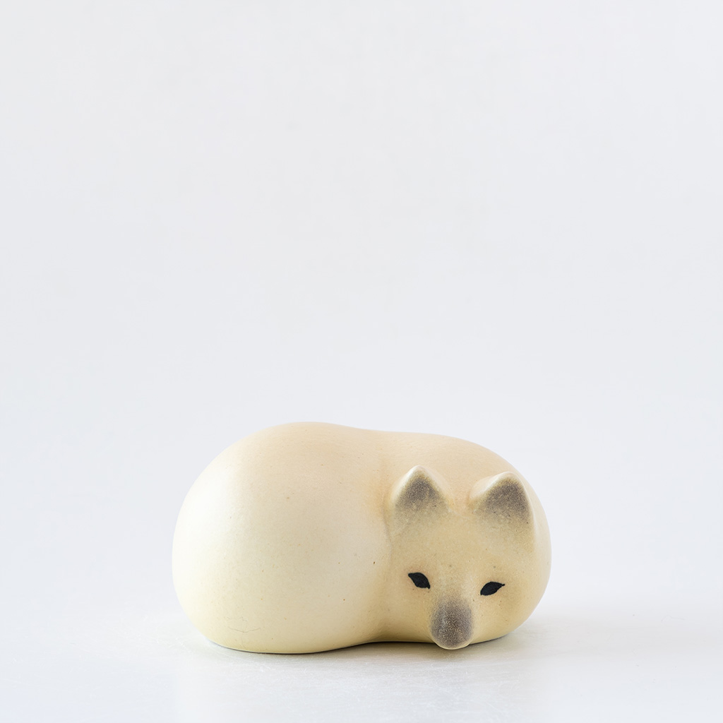 個別販売】Lisa Larson リサ・ラーソン｜FOX WHITE 白キツネ S