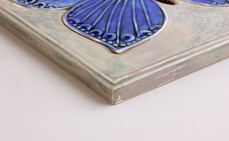 Lisa Larson/リサ・ラーソン/FJARILSPLATTOR/蝶の陶板