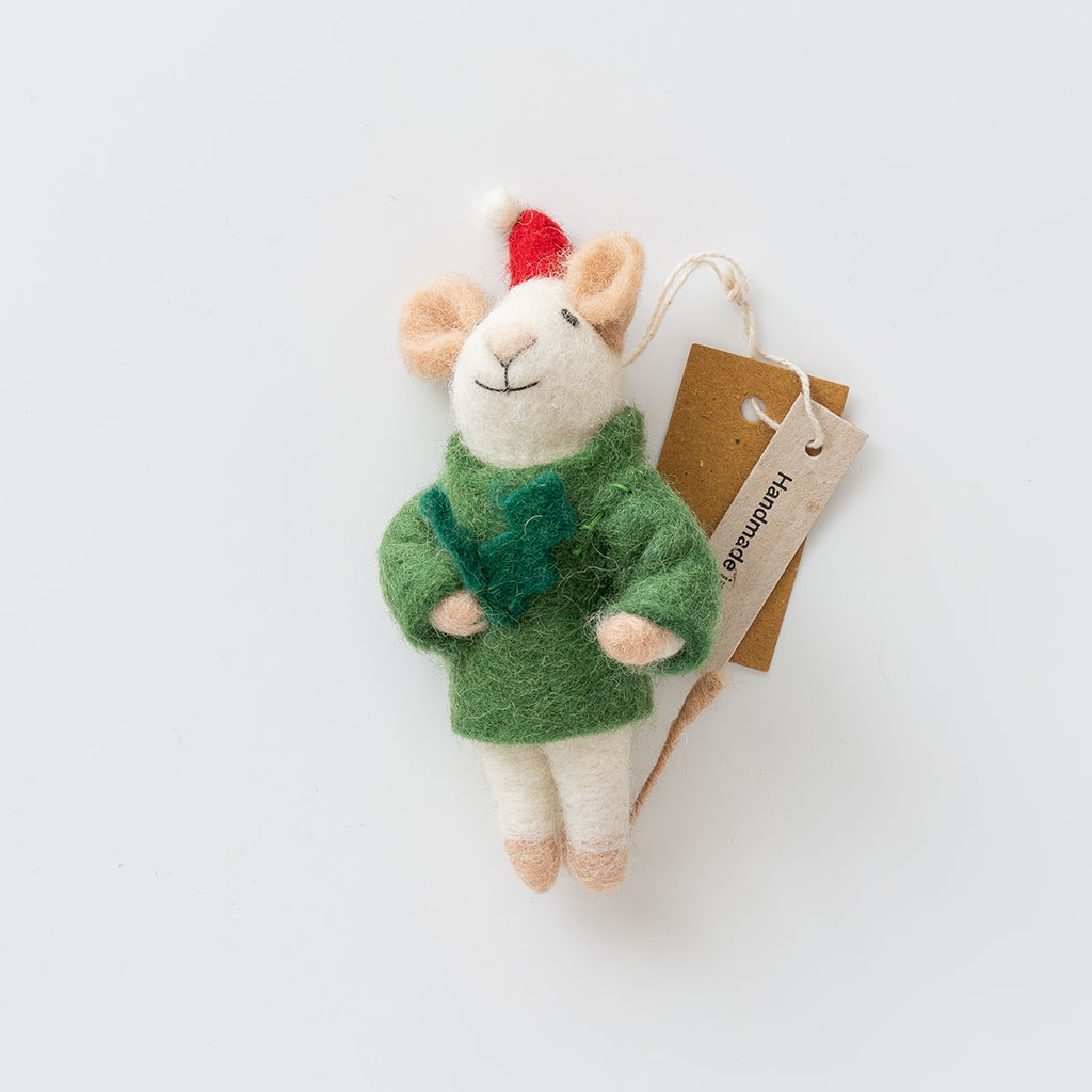 A WORLD OF CRAFT｜オーナメント 07 MOUSE SANTA