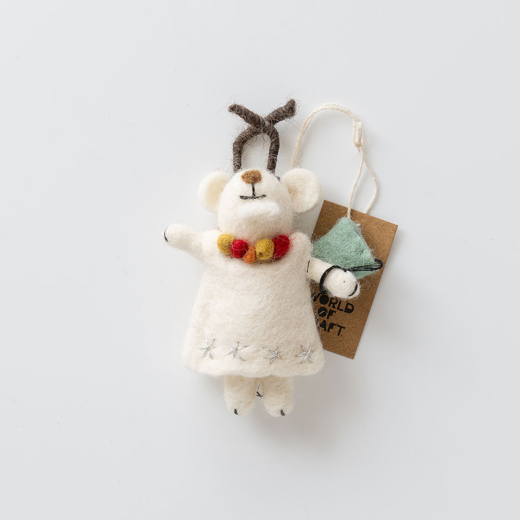 A WORLD OF CRAFT｜オーナメント 10 GOAT WITH BAG