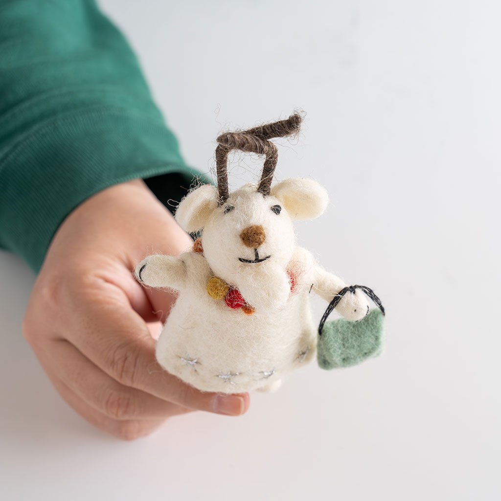 A WORLD OF CRAFT｜オーナメント 10 GOAT WITH BAG