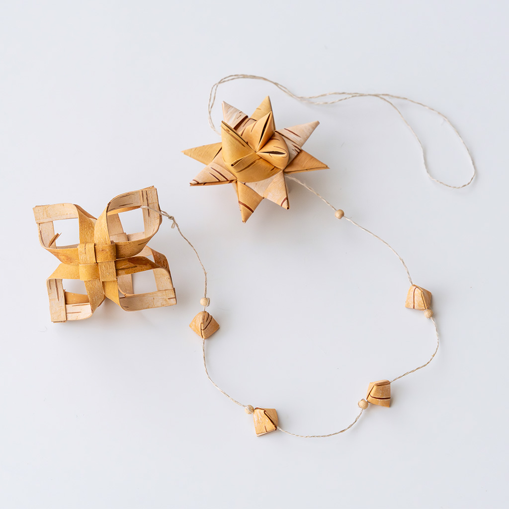 Naverslojd Bror 河内山淳子｜白樺のガーランド