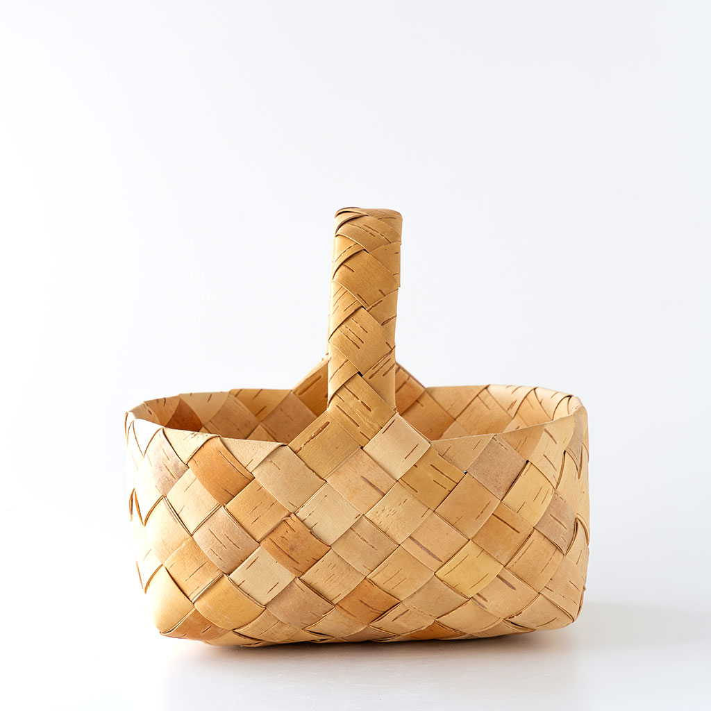 Naverslojd Bror 河内山淳子｜白樺のハンドルバスケット（L）