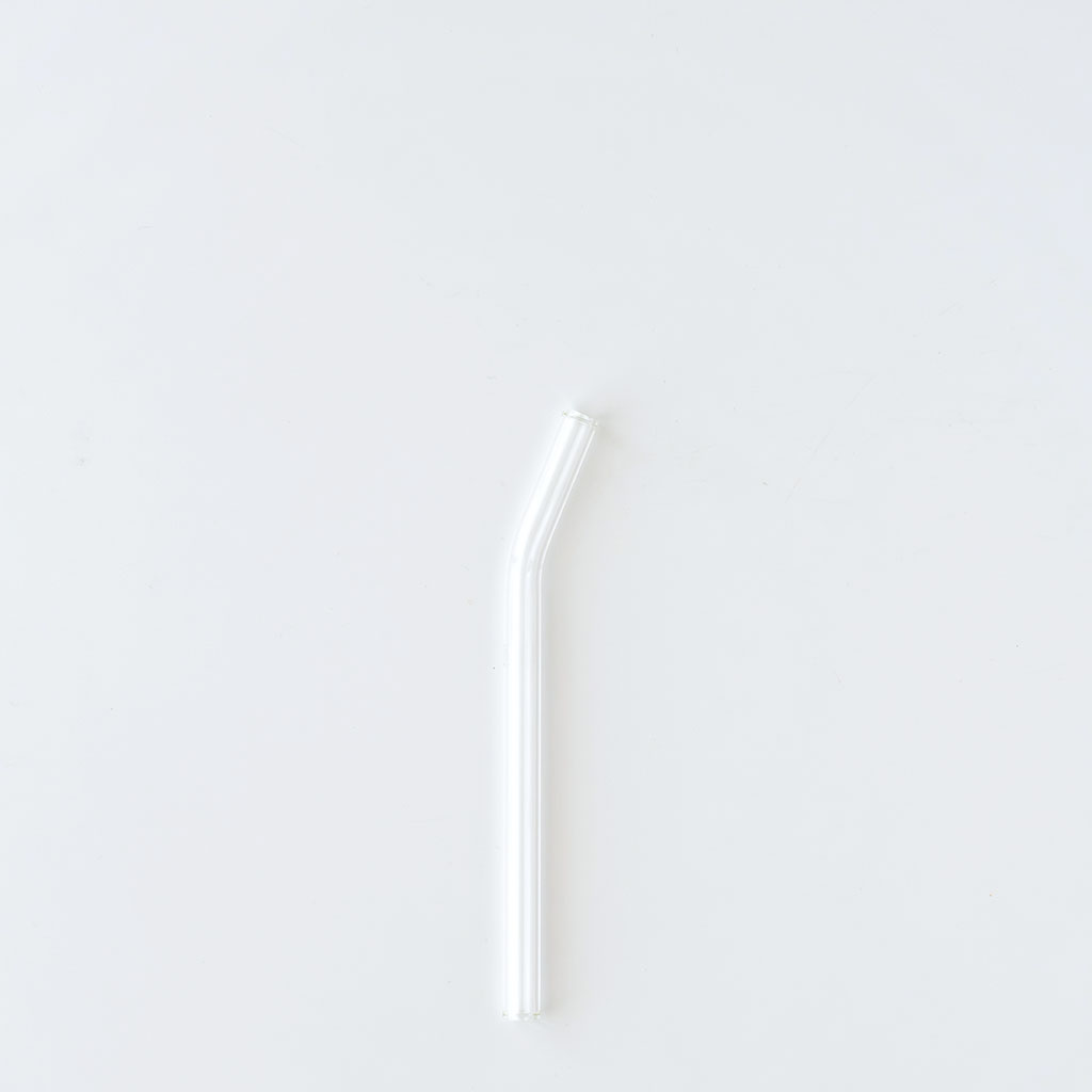 HALM ハルム|ガラスストロー カーブ15cm(単品)