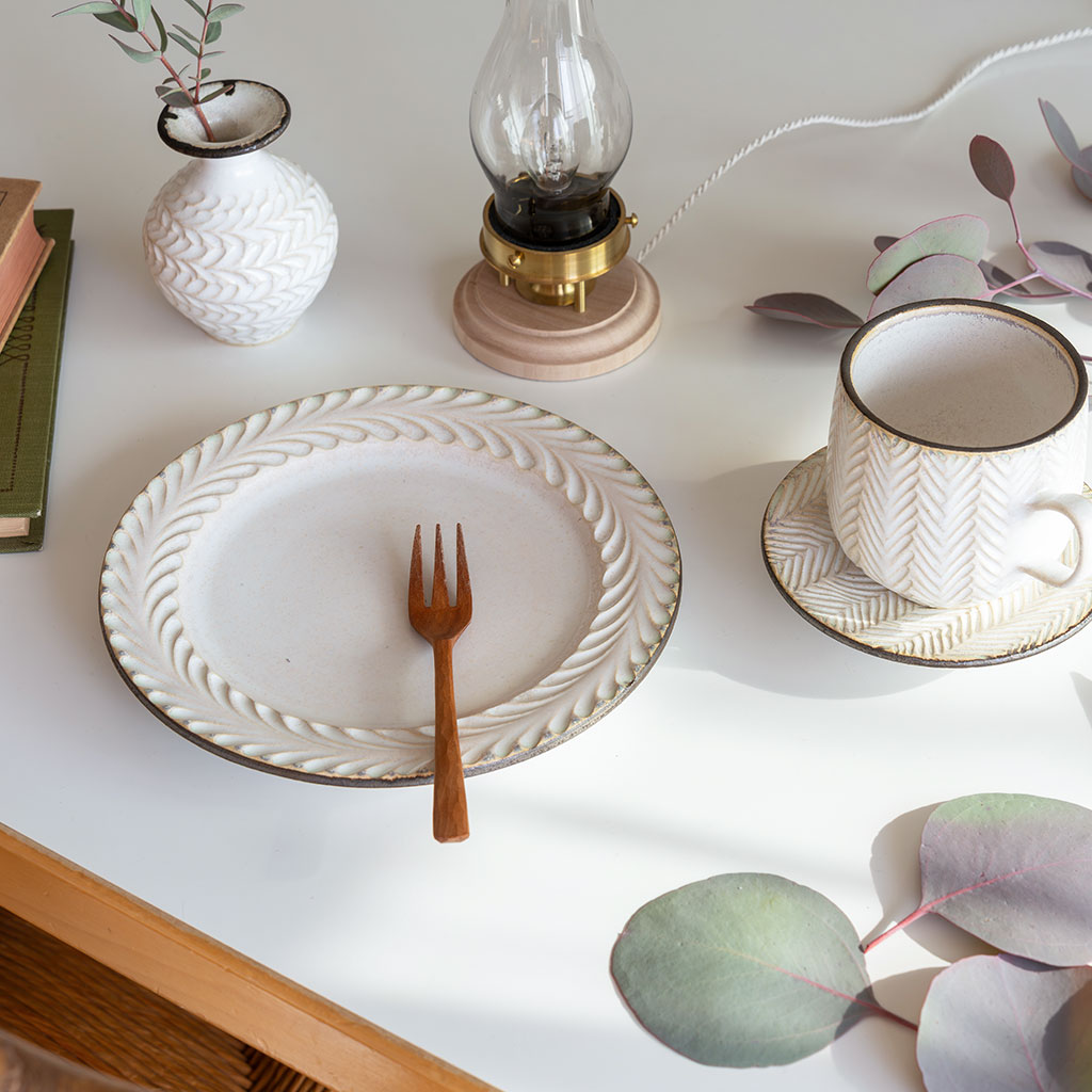 はしもとさちえ｜ティーカップ＆ソーサー（a）