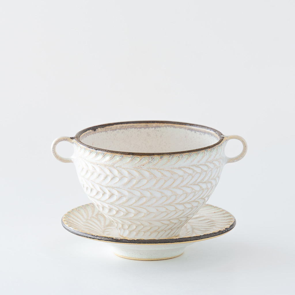 はしもとさちえ|ティーカップ&ソーサー(c)