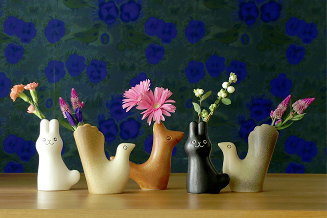 鹿児島睦 x Keramik Studion｜花瓶 En Liten Van