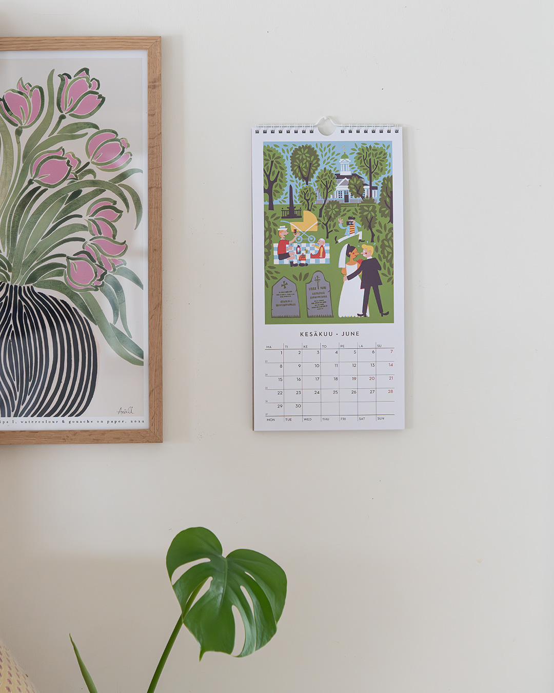 Kehvola Design ケフボラデザイン｜2026年カレンダー HELSINKI