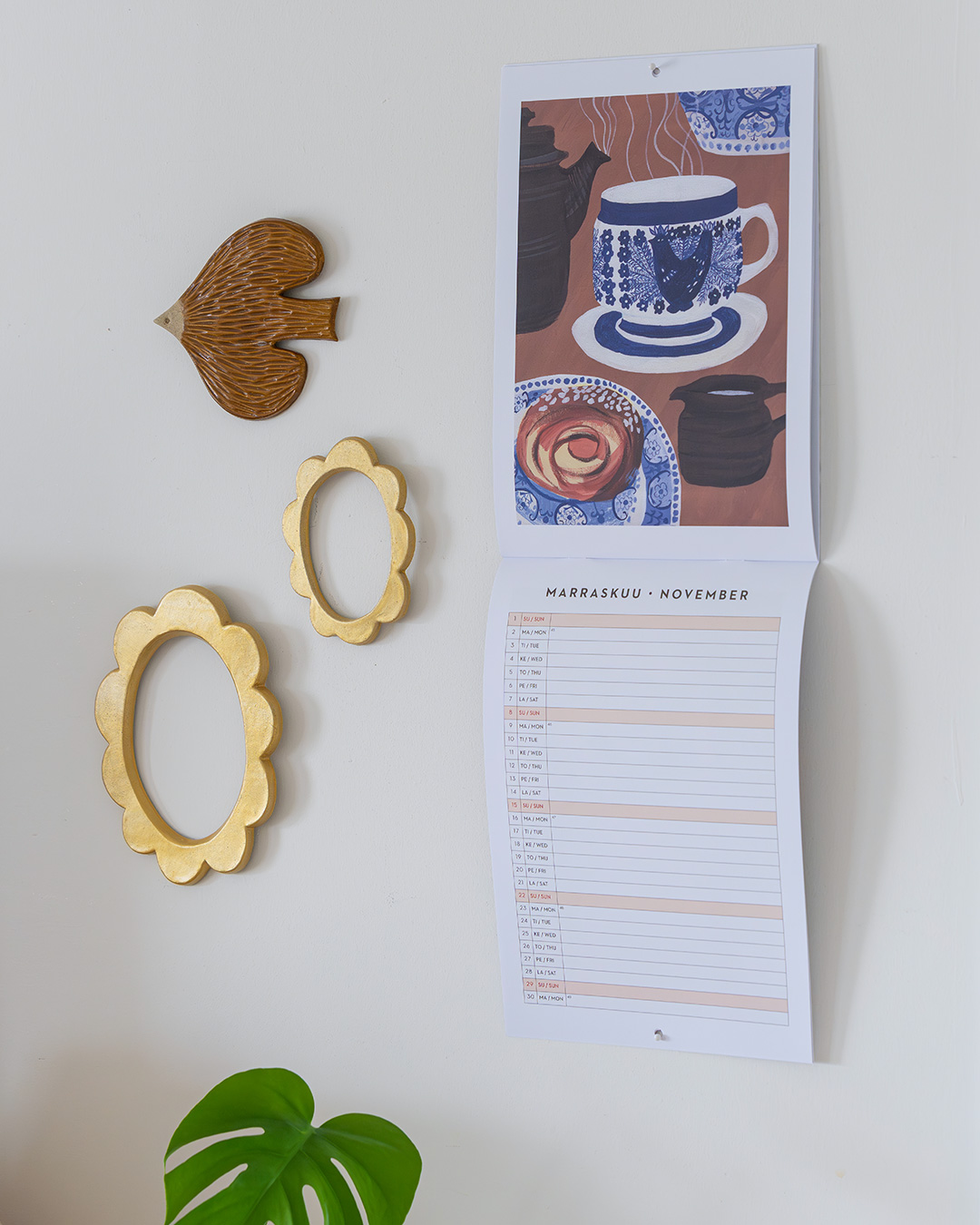 Kehvola Design ケフボラデザイン｜2026年カレンダー KAKKUKAHVIT