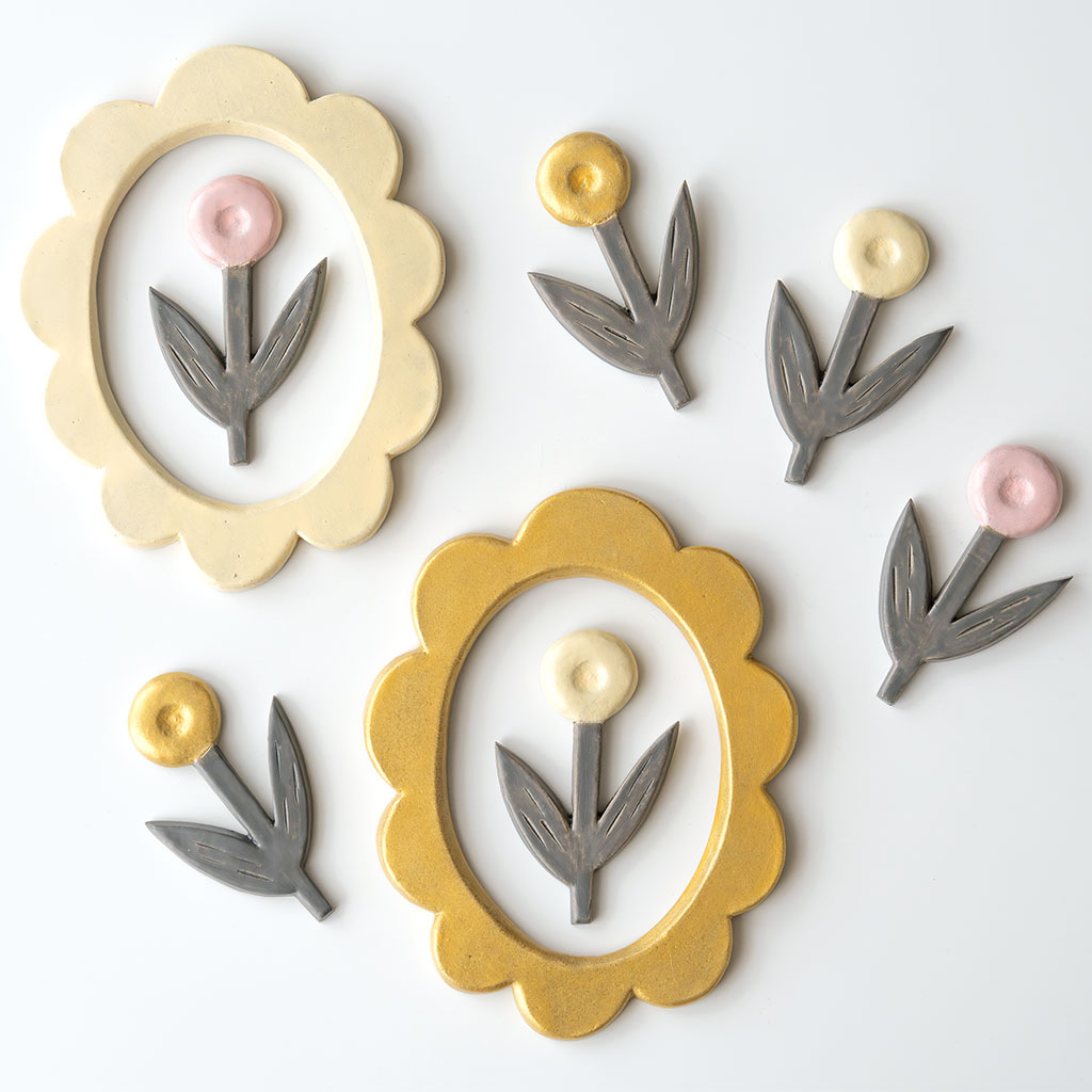 Kotikissa｜壁掛け フラワー 小