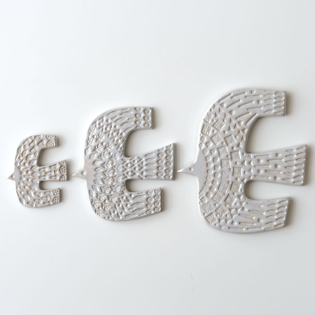 Kotikissa｜壁掛け 角ばった鳥 大