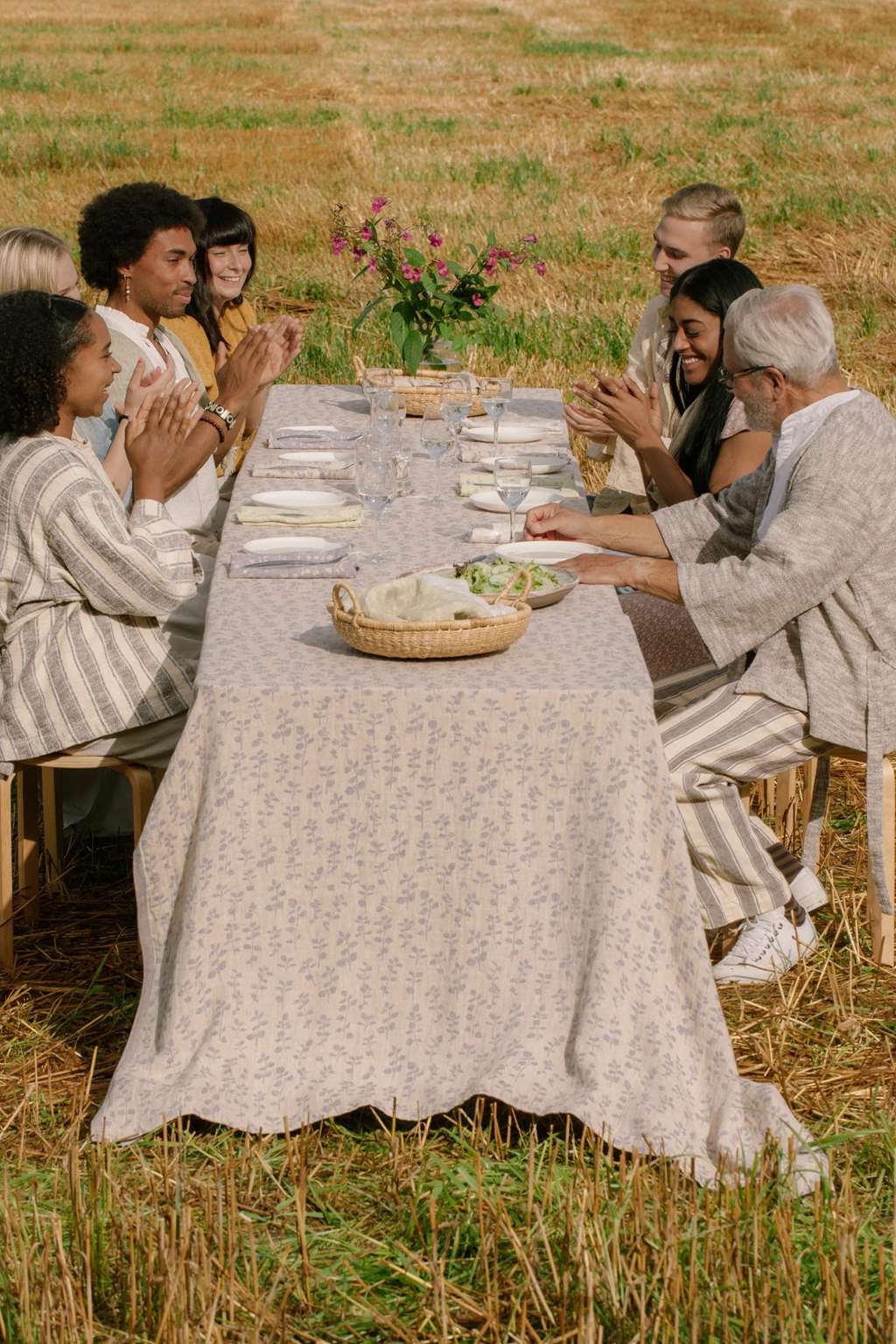 LAPUAN KANKURIT ラプアンカンクリ｜ウォッシュドリネンブランケット（145x260cm）MEIRAMI