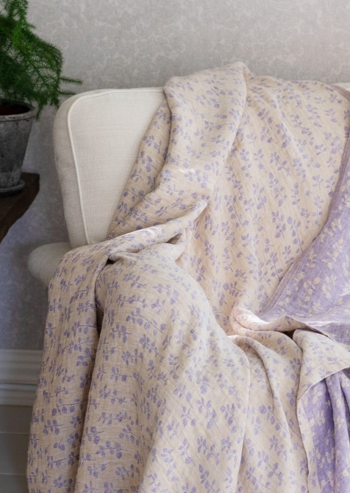 LAPUAN KANKURIT ラプアンカンクリ｜ウォッシュドリネンブランケット（145x260cm）MEIRAMI