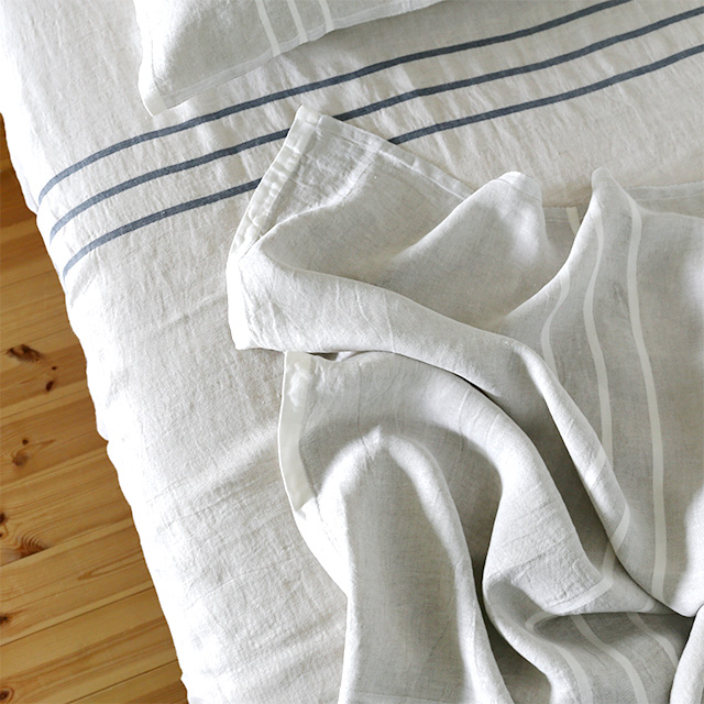 LAPUAN KANKURIT ラプアンカンクリ｜ウォッシュドリネンブランケット（150x200cm）USVA