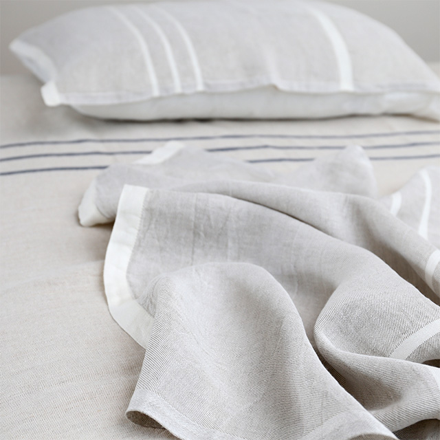 LAPUAN KANKURIT ラプアンカンクリ｜ウォッシュドリネンブランケット（150x200cm）USVA