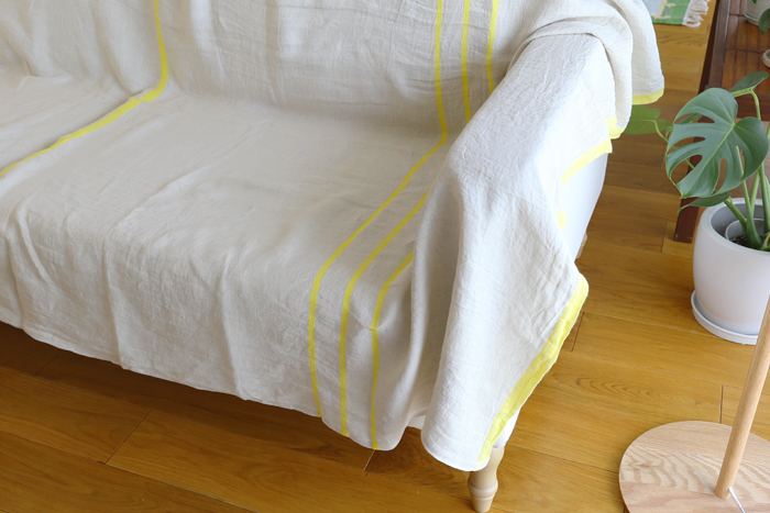 LAPUAN KANKURIT ラプアンカンクリ｜ウォッシュドリネンブランケット（150x200cm）USVA