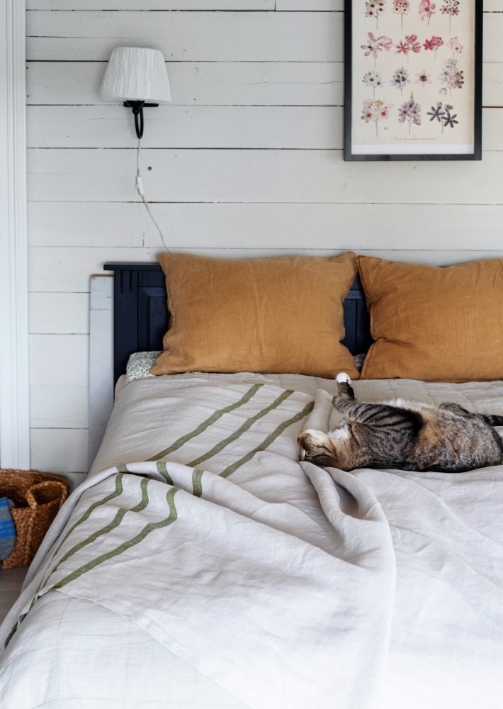 LAPUAN KANKURIT ラプアンカンクリ｜ウォッシュドリネンブランケット（150x200cm）USVA