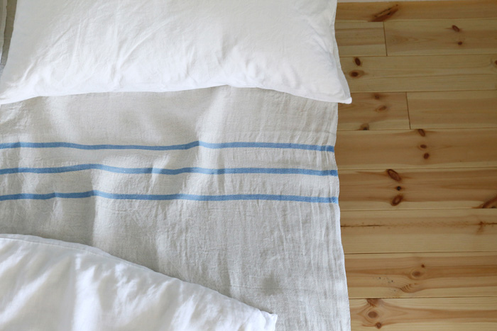 LAPUAN KANKURIT ラプアンカンクリ｜ウォッシュドリネンブランケット（150x200cm）USVA