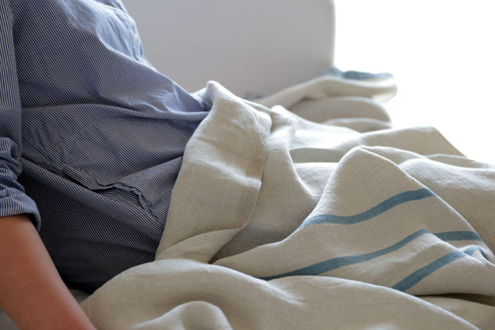 LAPUAN KANKURIT ラプアンカンクリ｜ウォッシュドリネンブランケット（150x200cm）USVA