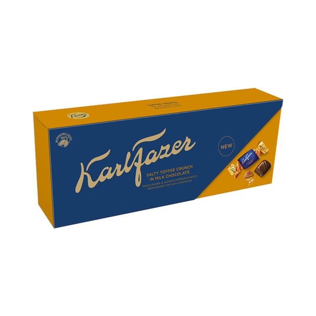 【今季限定】Fazer ファッツェル｜KarlFazer ソルティトフィチョコレート（ボックス／250g）