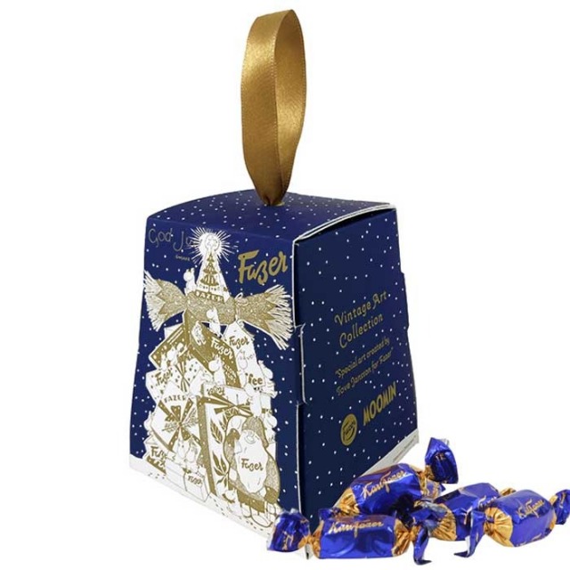 Fazer ファッツェル｜ムーミン GodJul オーナメントボックス ブルー