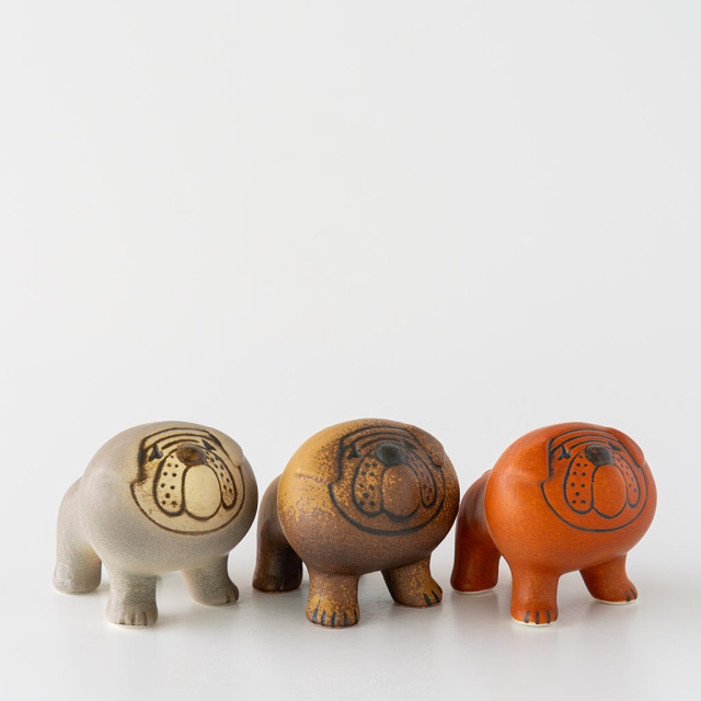 【個別販売】Lisa Larson リサ・ラーソン｜BULLDOG ブルドッグ Sサイズ