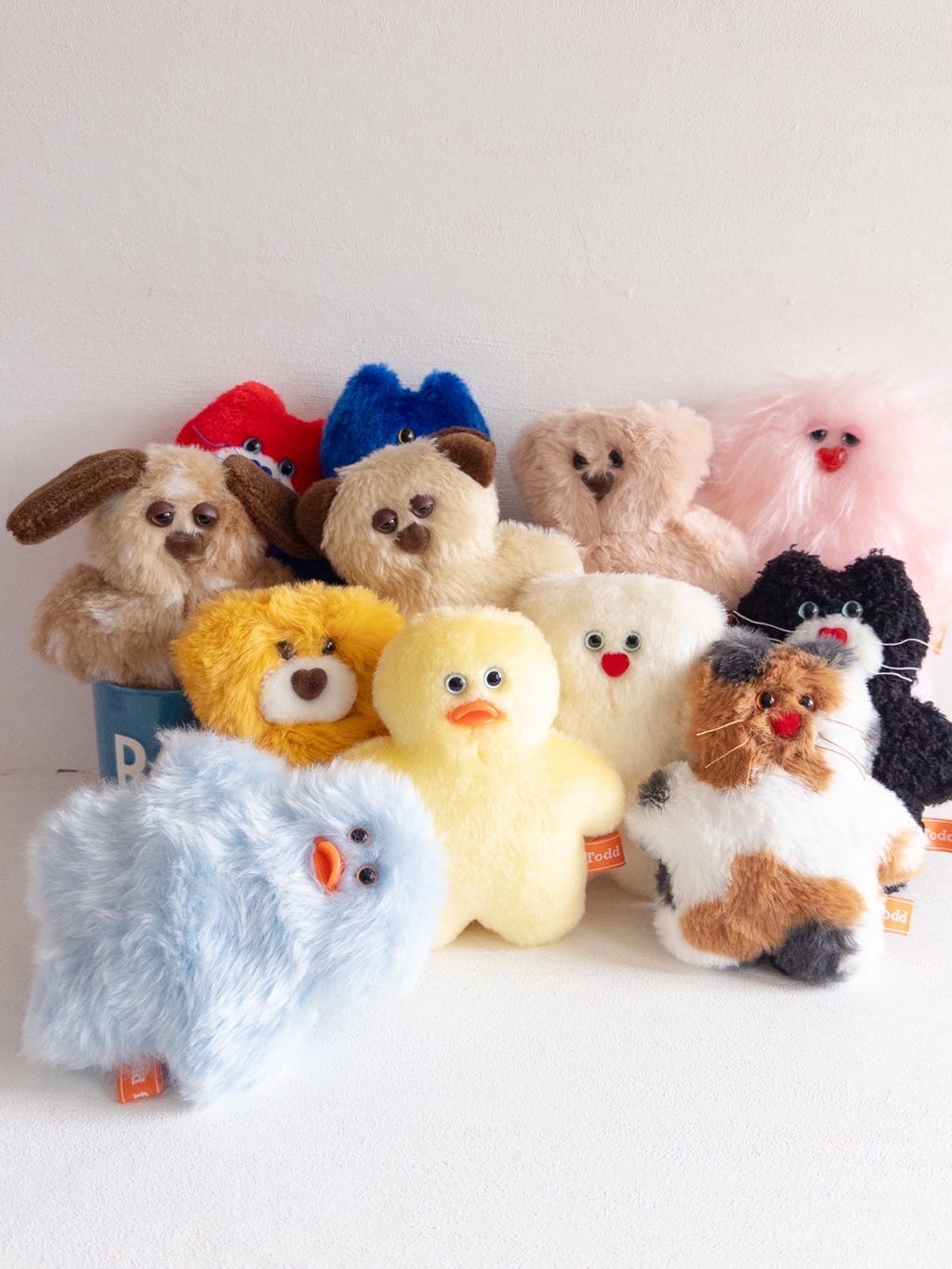 一点もの】mojojojo｜ぬいぐるみ Todd friends 04 COMFOTA 北欧雑貨店