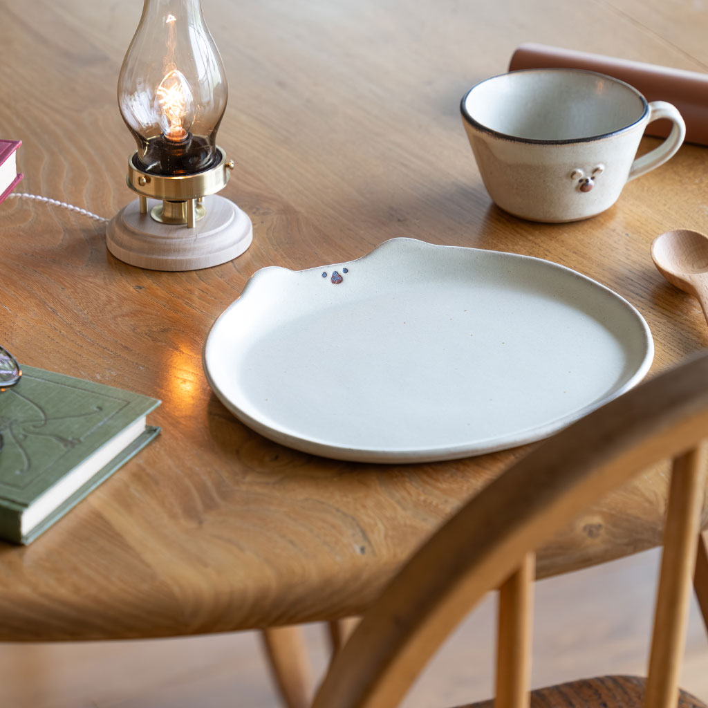 アトリエ モノラー|くまさん皿 大