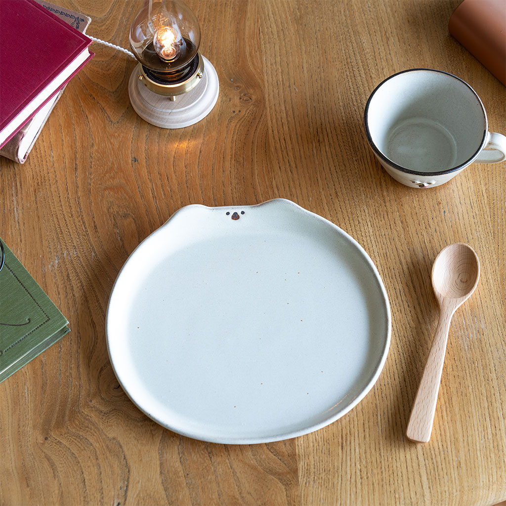 アトリエ モノラー|くまさん皿 大