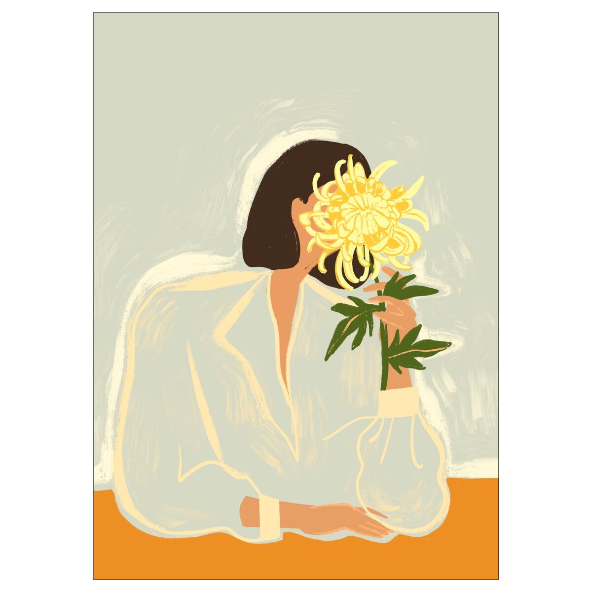 POSTER & FRAME ポスター＆フレーム｜Arty Guava｜アートポスター［50×70cm］The Chrysanthemum