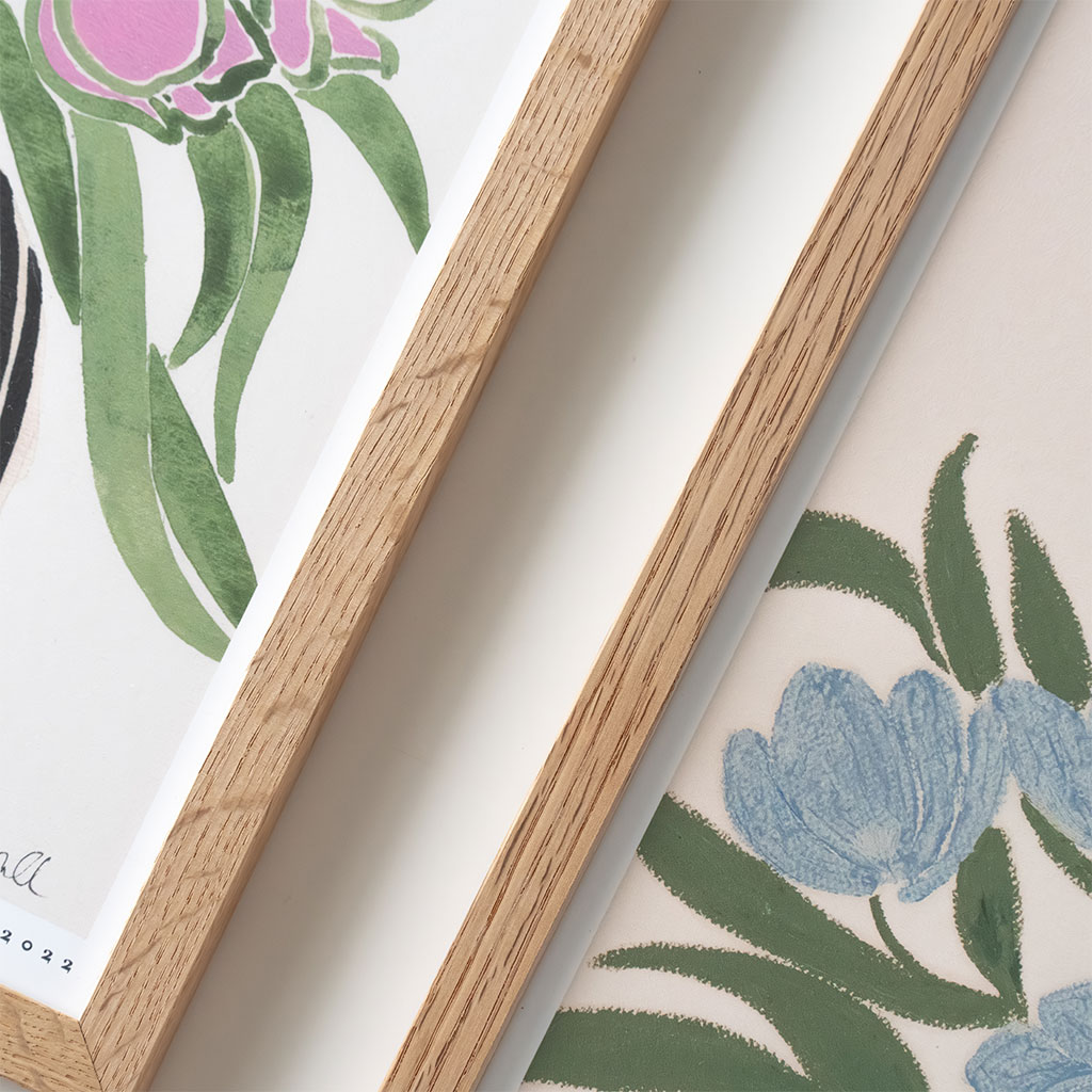 POSTER & FRAME ポスター＆フレーム｜木製フレーム［50×70cm］オーク