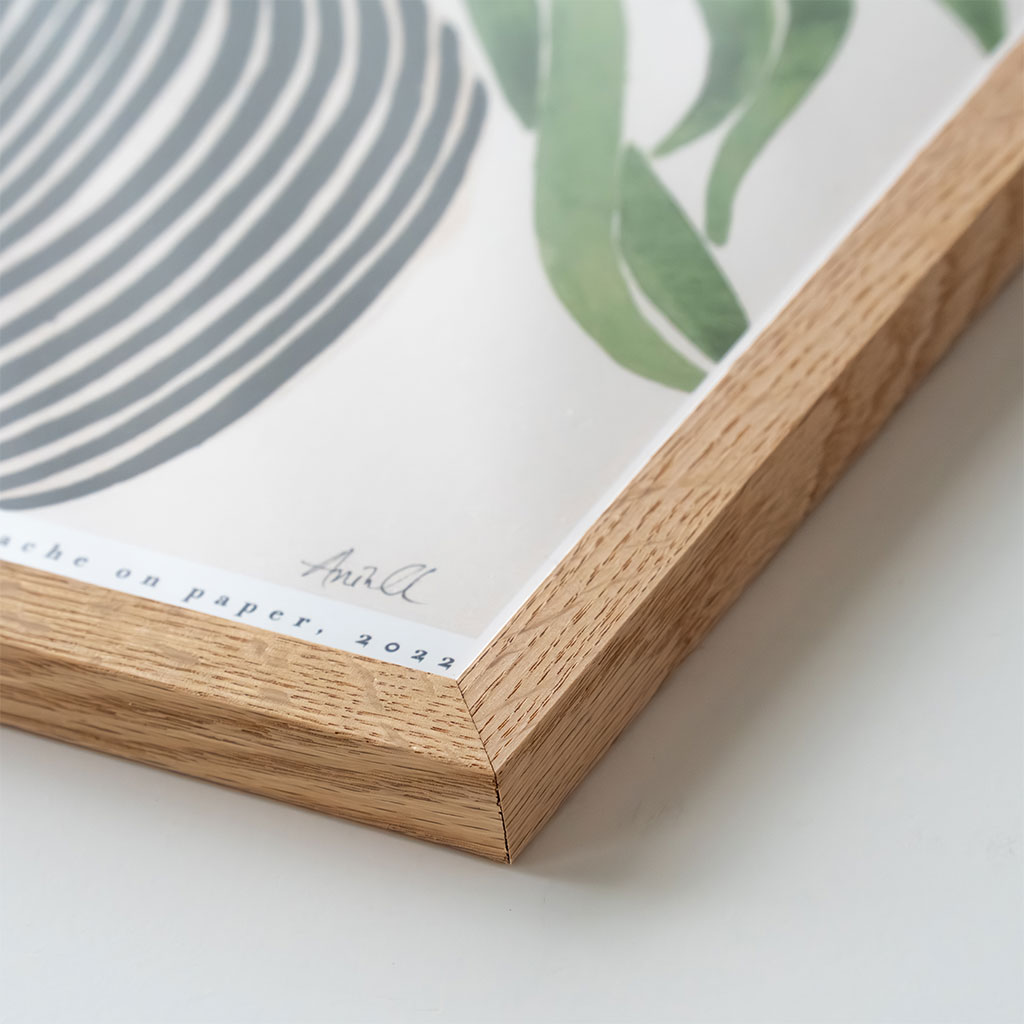 POSTER & FRAME ポスター＆フレーム｜木製フレーム［A3］オーク