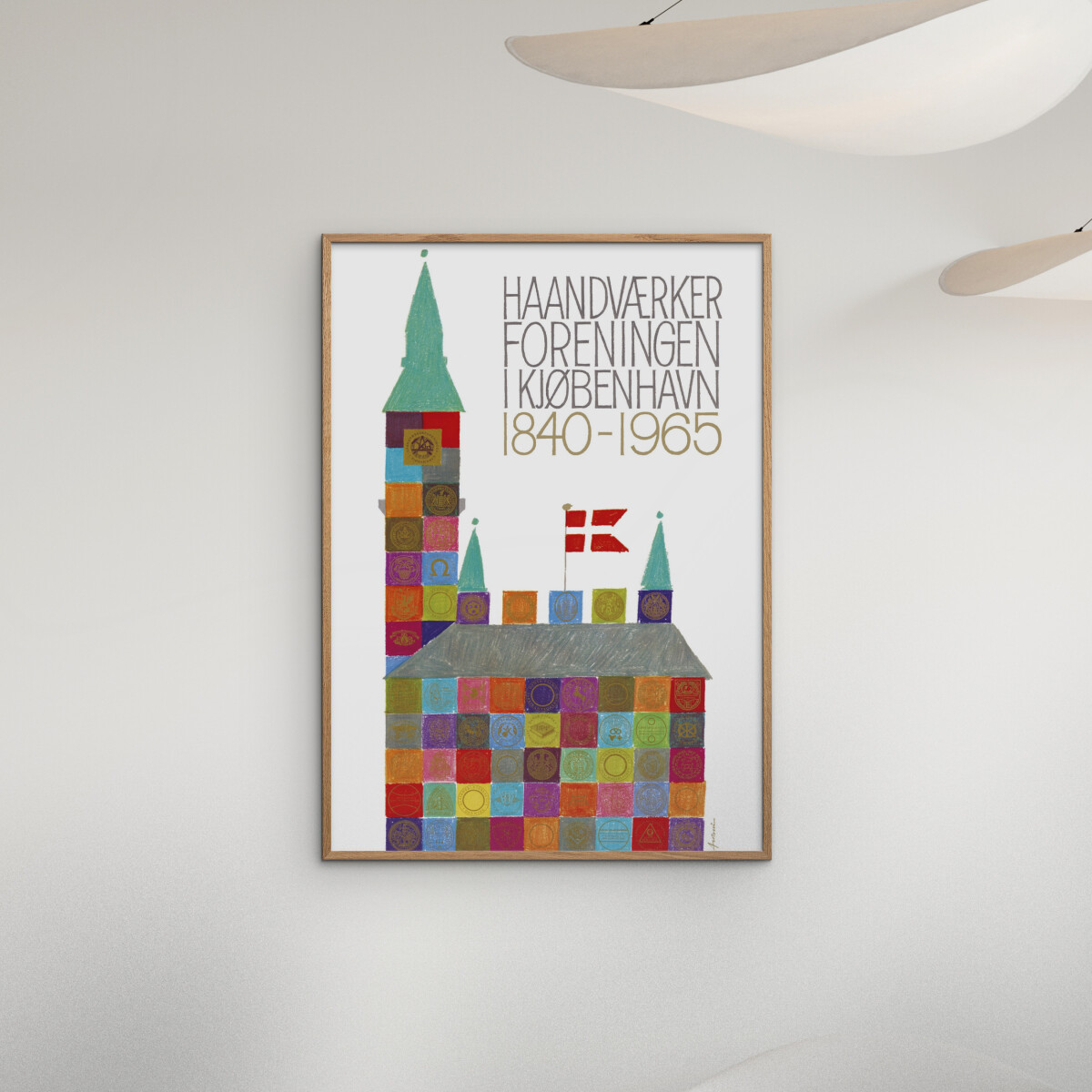 POSTER & FRAME|Ib Antoni|アートポスター Copenhagen City Hall