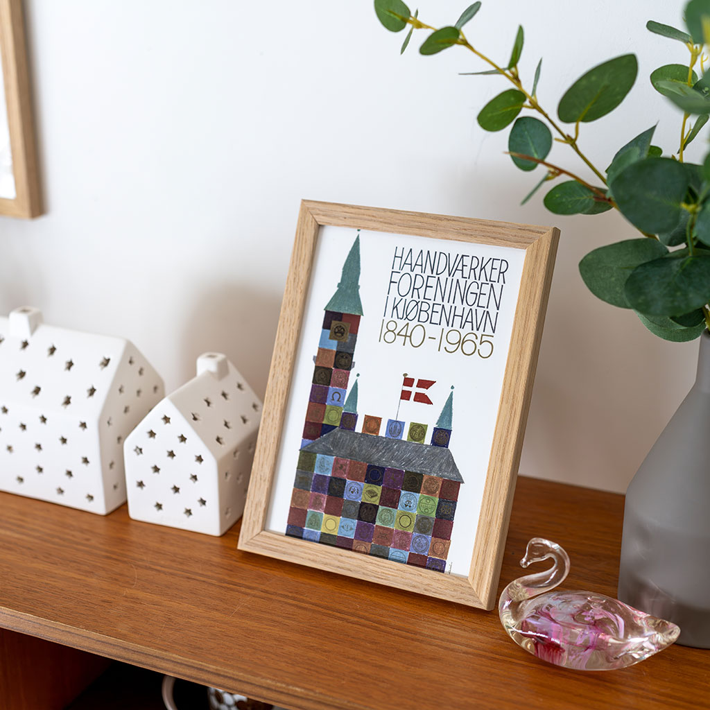 POSTER & FRAME|Ib Antoni|アートポスター Copenhagen City Hall