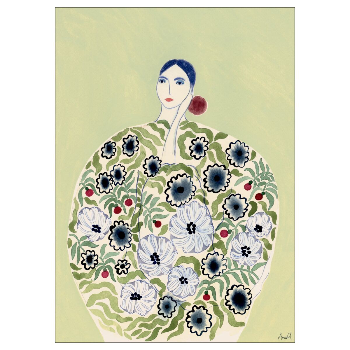 POSTER & FRAME ポスター＆フレーム｜La Poire｜アートポスター［50×70cm］Flowering