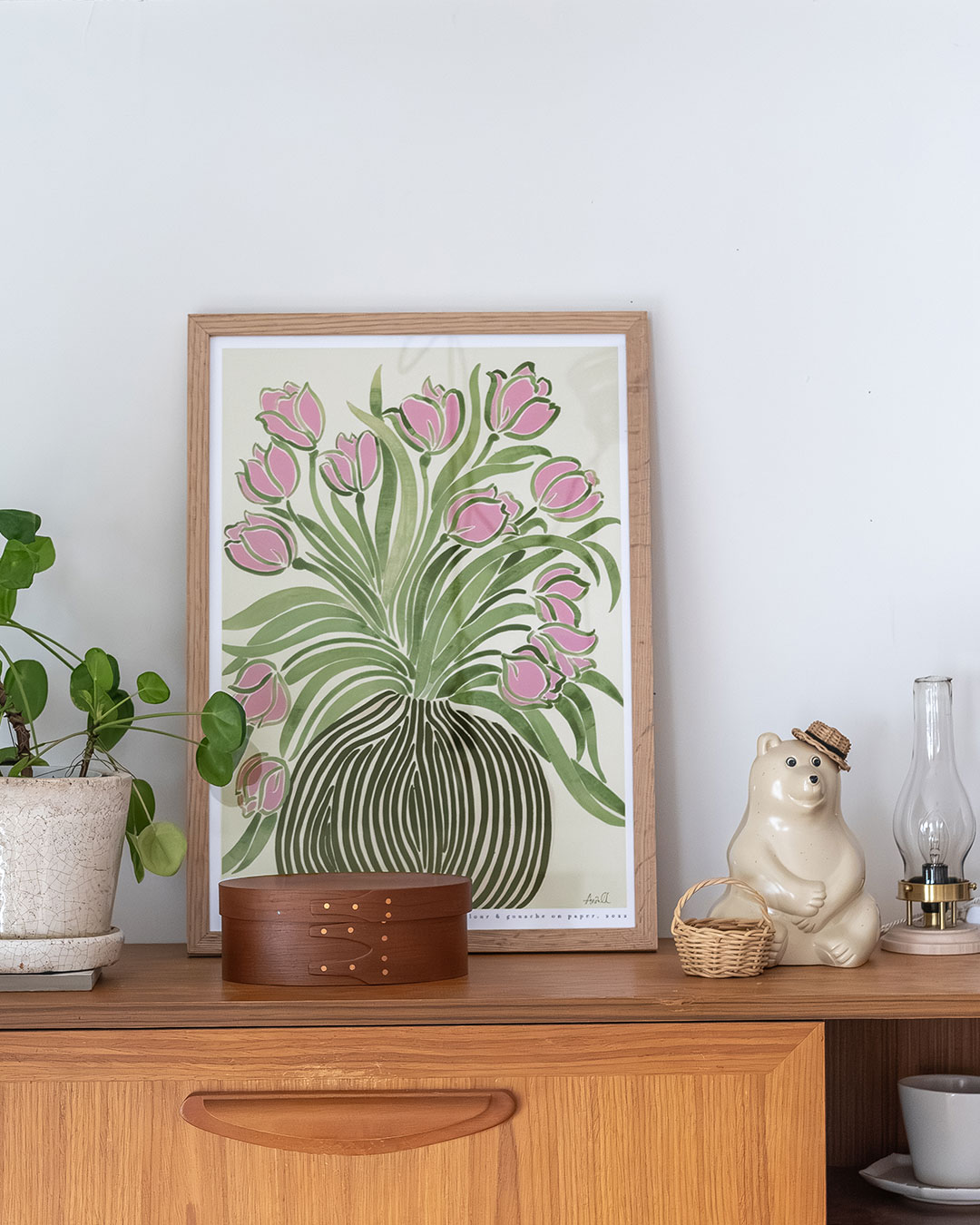 POSTER & FRAME ポスター＆フレーム｜木製フレーム［A3］オーク