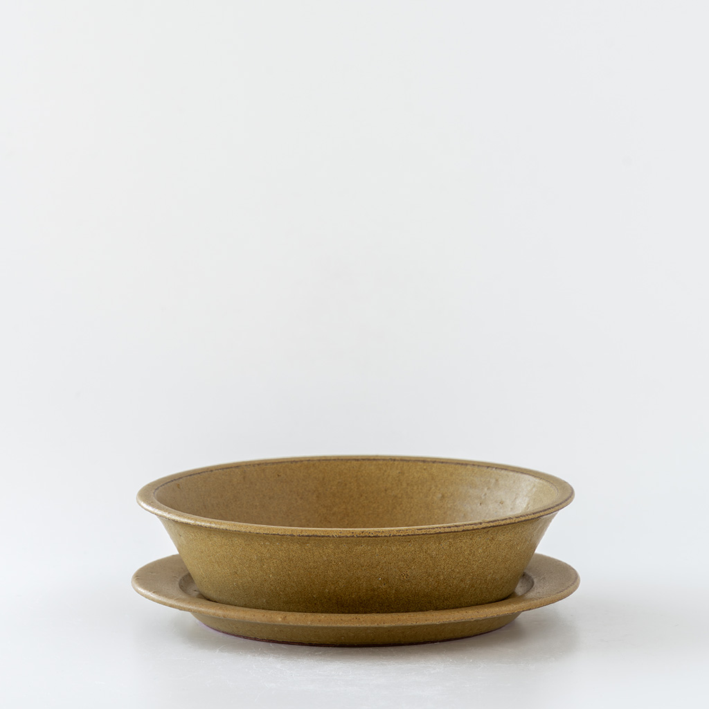 長谷川哲也 SHIROUMA｜浅鉢 18cm