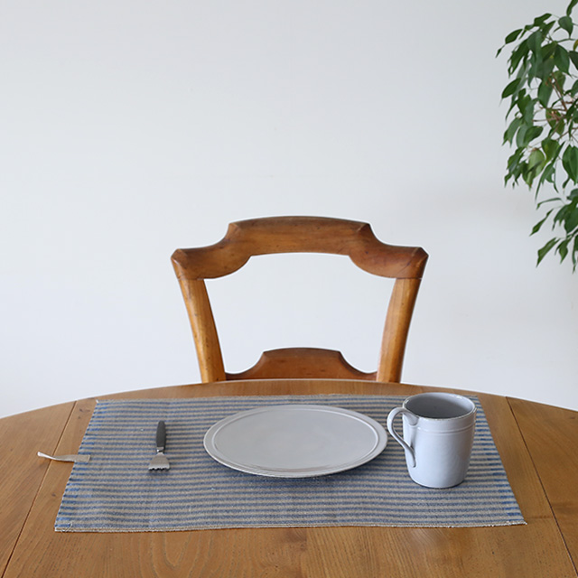 Vaxbo Lin ヴェクスボリン｜ハンドタオル LILLA STORM（ブルー×ライトブルー）